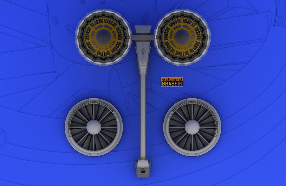 Eduard 632011 F-4 exhaust nozzles USN late 1/32 (Tamiya) – immagine 4