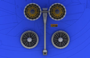 Eduard 632011 F-4 exhaust nozzles USN late 1/32 (Tamiya) – immagine 4