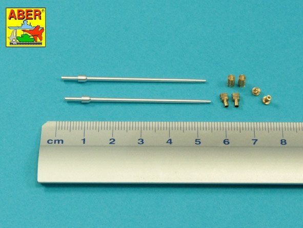 Aber 35L-317 Set of barrels for BMPT Object 199 “Ramka” Terminator 2 x 2A45 mm, 2 x AGS-17 30 mm 1/35 – immagine 3