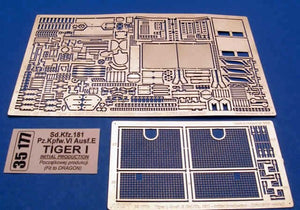 Aber 35177 Sd.Kfz.VI Ausf.E Tiger I, production initiale (1/35)