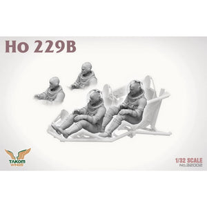 Takom 32001W Ho 229 Box - Ho 229A + Ho 229B + Ho 229 Pilot (Limited Edition) 1/32 – zdjęcie 3