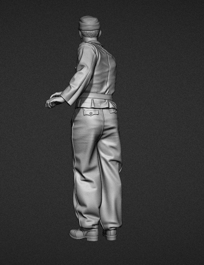 Figurine Panzer Art FI35-107 « Panthère » de commandant de char, Normandie, échelle 1/35 – image 2