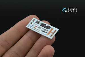 Quinta Studio QD72159 BM-21 Grad 3D-Printed coloured Interior on decal paper (Zvezda) 1/72 – imagen 6