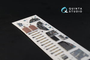 Quinta Studio QD72005 Pe-8/TB-7 3D-Printed &amp;amp; coloured Interior on decal paper for Zvezda 1/72 – immagine 4
