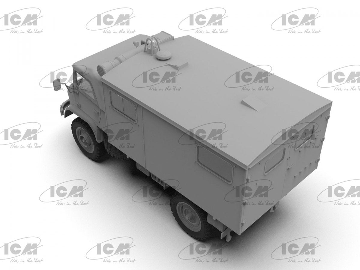 ICM 35138 Unimog S 404 Krankenwagen German Military Ambulance 1/35 – imagen 15