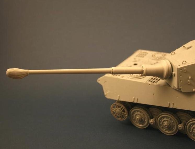 Panzer Art RE35-088 KwK43/L71 Barrel with canvas cover for Tiger II serien turm/Jagdpanther 1/35 – Bild 2