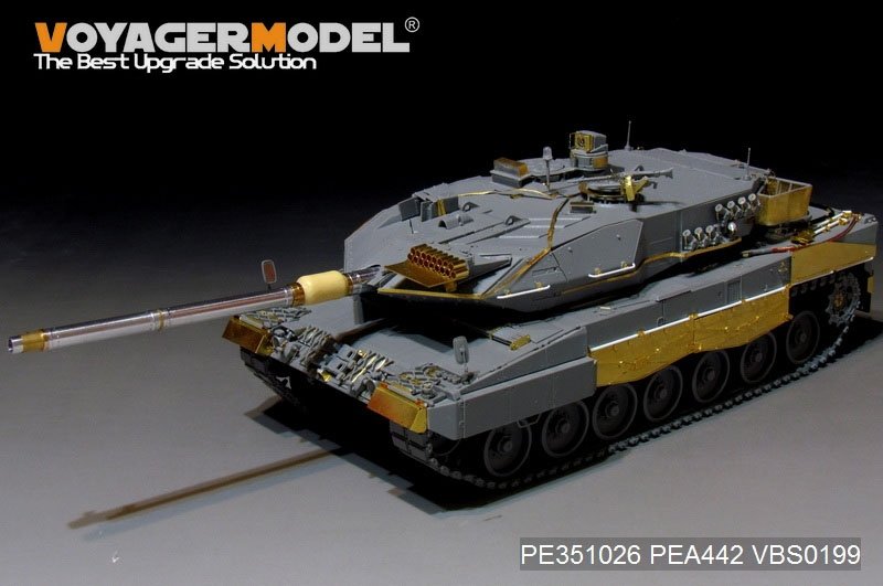 Maquette Voyager PE351026 Leopard 2A6 allemand moderne de base pour Border BT-002 1/35 – image 13