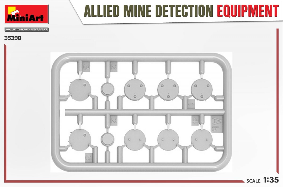 MiniArt 35390 ALLIED MINE DETECTION EQUIPMENT 1/35 – immagine 3