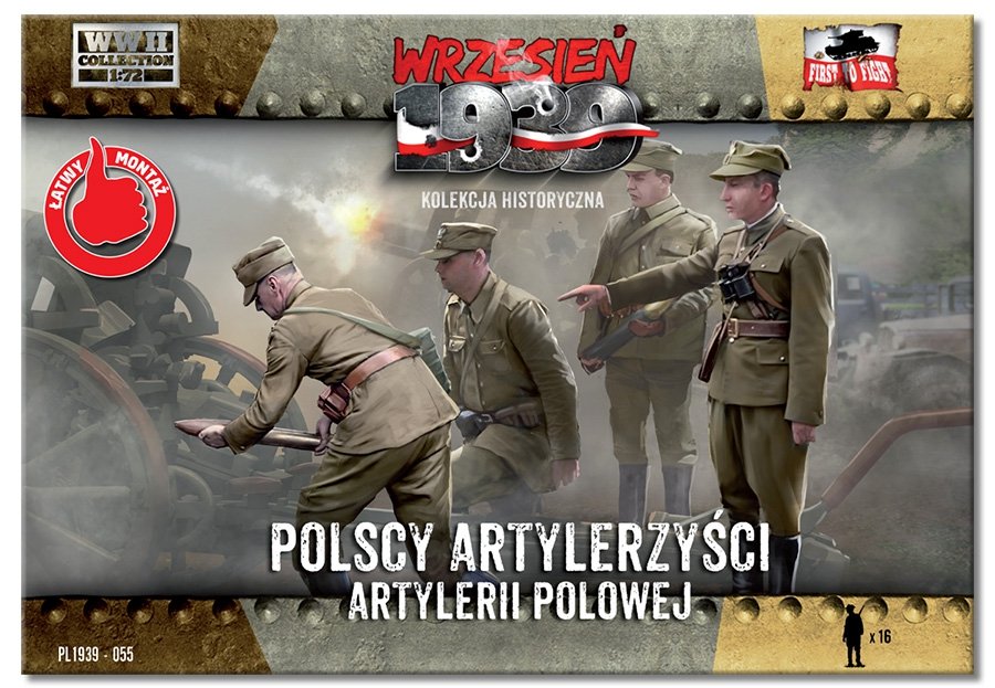 First to Fight PL055 Polscy artylerzyści artylerii polowej 1/72 – imagen 2