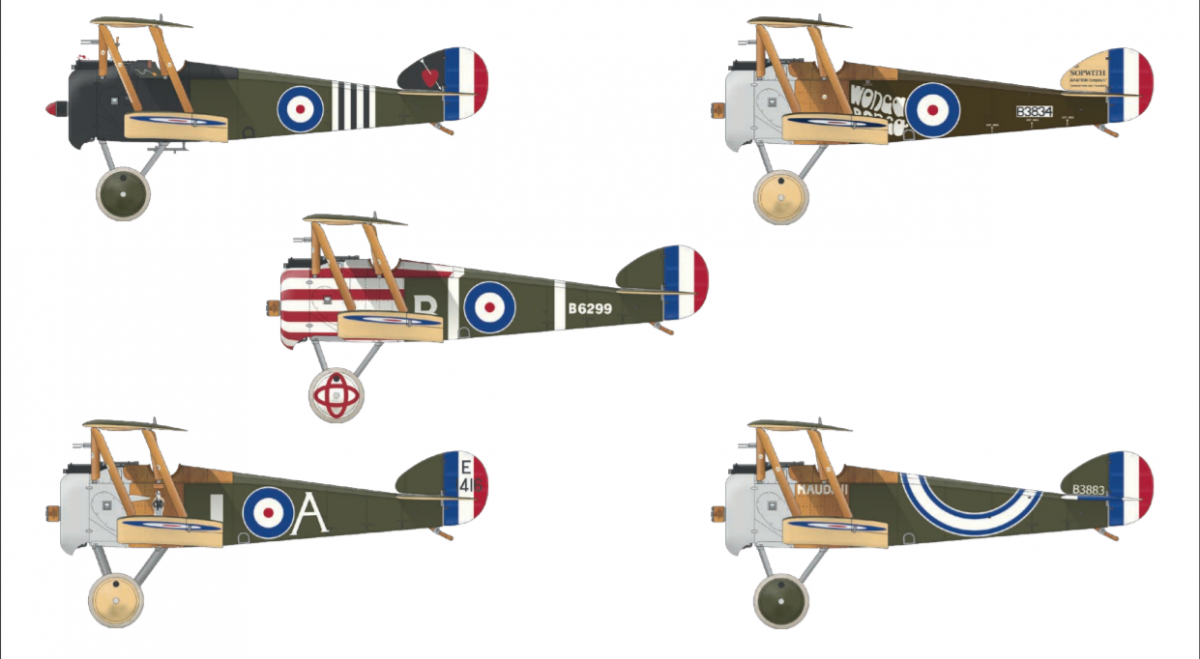 Eduard 82172 Sopwith F.1 Camel (Clerget) 1/48 – imagen 2