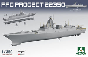 Takom 6009 Admiral Gorshkov-class frigate FFG Project 22350 1/350 – zdjęcie 2