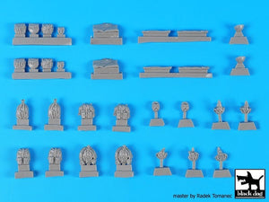Black Dog T35225 Russian Army WW2 equipment accessories set 1/35 – zdjęcie 3