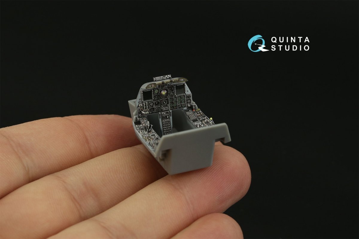 Quinta Studio QDS-48361 A-10C 3D-Printed &amp;amp; coloured Interior on decal paper (Hobby Boss) (Small version) 1/48 – imagen 10