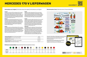 Heller 80736 MB 170 Lieferwagen 1/24 – imagen 4