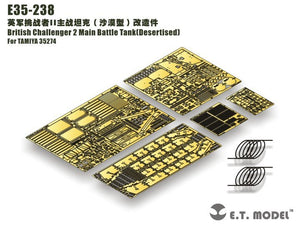 E.T. Model E35-237 British Challenger 2 Main Battle Tank(Desertised) (For TAMIYA 35274) 1/35