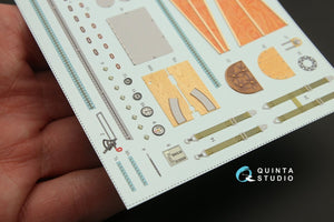 Quinta Studio QD32060 Fokker Dr.1 3D-Printed &amp;amp; coloured Interior on decal paper (for Roden kit) 1/32 – Bild 3