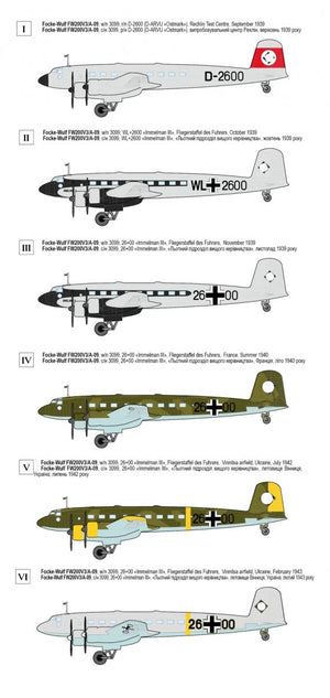 Roden 343 Focke Wulf FW200V3/A-09 Immelman III 1/144 – image 3