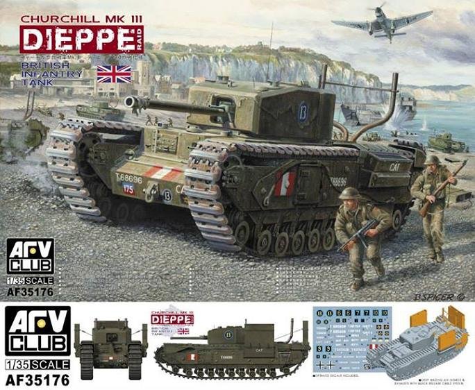 AFV Club 35176 Churchill III Dieppe 1942 1/35