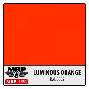 MR. Paint MRP-194 LUMINOUS ORANGE RAL 2005 30ml
