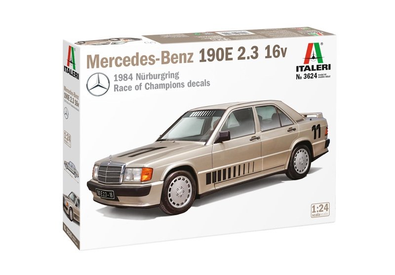 Italeri 3624 Mercedes 190 E 2.3 16V 1/24 – immagine 2