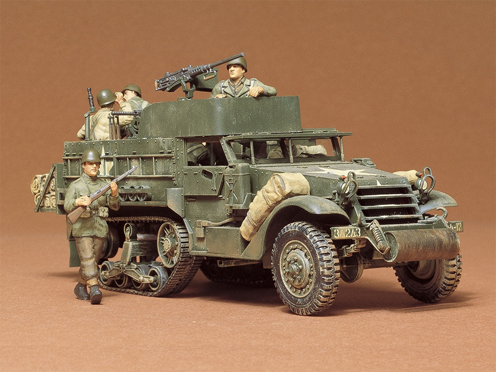 Tamiya 35070 U.S. Armoured Personnel Carrier M3A2 Half Track 1/35 – immagine 4