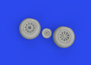 Eduard 672366 P-51D wheels diamond tread EDUARD 1/72 – Bild 3