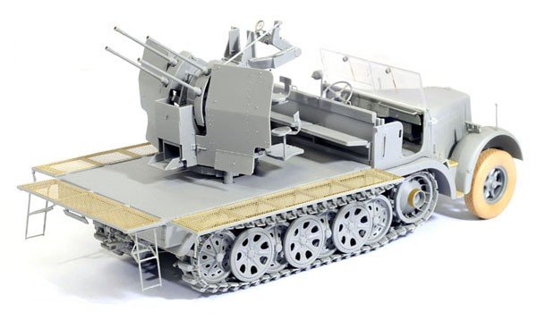 Dragon 6525 Sd.Kfz.7/1 2cm Flakvierling 38 auf Selbstfahrlafette 1/35 – zdjęcie 8
