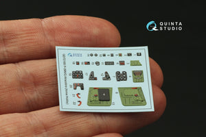 Quinta Studio QD72165 P-39Q/N Airacobra 3D-Printed coloured Interior on decal paper (Arma Hobby) 1/72 – imagen 4