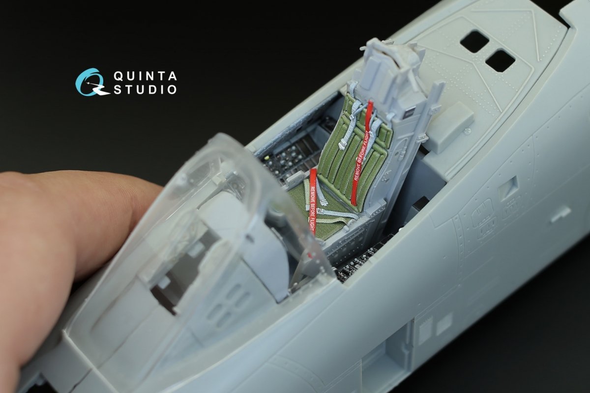 Quinta Studio QD32008 A-10A 3D-Printed &amp;amp; coloured Interior on decal paper (for Trumpeter kit) 1/32 – immagine 10