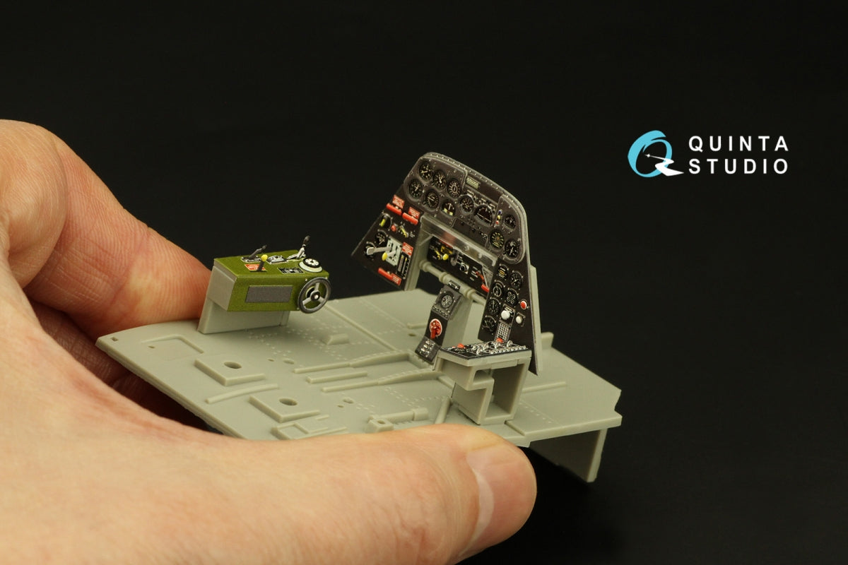 Quinta Studio QD32178 TBM-3 Avenger 3D-Printed coloured Interior on decal paper (Trumpeter) 1/32 – imagen 8