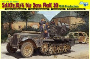 Dragon 6739 Sd.Kfz. 10/4 fourrure 2cm FlaK 30 (version 1939) (1/35)