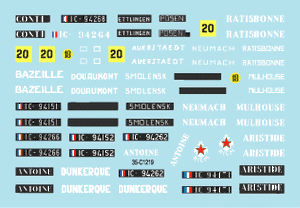 Star Decals 35-C1219 Indochine 4. M24 Chaffee / Bison 1/35 – imagen 3