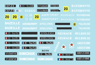 Star Decals 35-C1219 Indochine 4. M24 Chaffee / Bison 1/35 – imagen 3