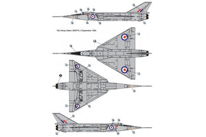 Dora Wings 72009 Fairey Delta 2, avion de recherche supersonique britannique, échelle 1/72  – image 6