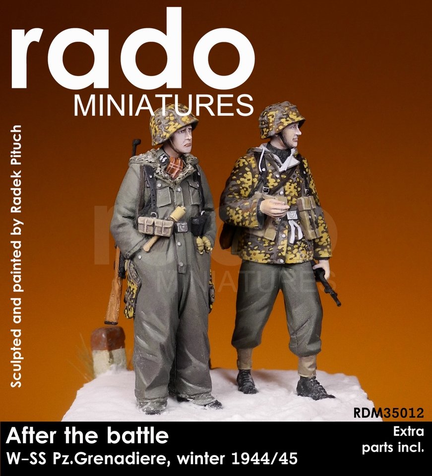 RADO Miniatures RDM35012 Après la bataille, W-SS Panzergrenadiere, hiver 1944/45 (1/35) – image 2