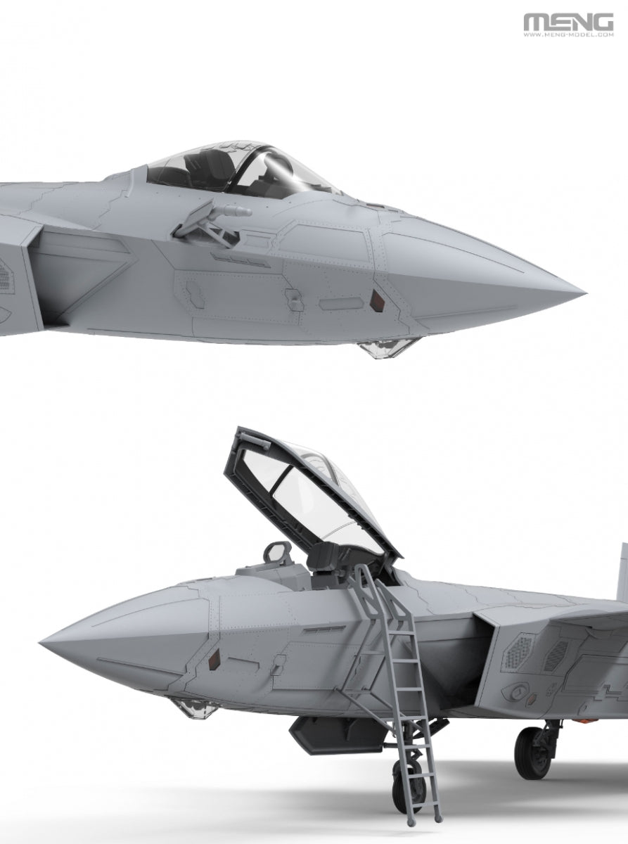 Meng LS-002 Chinese J-20 Stealth Fighter 1/48 – immagine 22