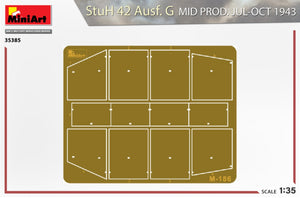 MiniArt 35385 StuH 42 Ausf. G MID PRODUIT PAR JUILLET-OCTOBRE 1943 1/35 – image 3