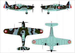 Dora Wings 48031 Morane-Saulnier MS.406C.1 - Bataille de France 1/48 – image 10