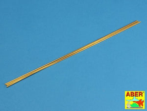 Tubes en laiton Aber BT15X02 1,50 x 0,20 mm longueur 250 mm x 4 pièces.  – image 3