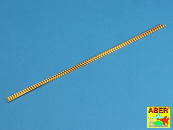 Tubes en laiton Aber BT15X02 1,50 x 0,20 mm longueur 250 mm x 4 pièces.  – image 3