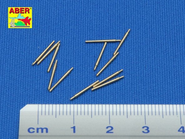 Aber 350L-07 Set of 12 pcs 127 mm universale barrels for U.S. Navy ships 1/350 – Bild 2