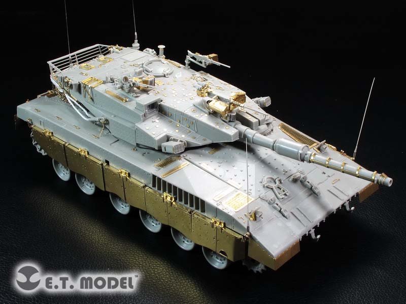 E.T. Model E35-205 Israeli Merkava Mk.3 BAZ Tank Basic (For Meng TS-005) 1/35 – imagen 4