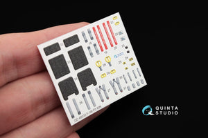 Quinta Studio QD48046 F-16I 3D-Printed &amp;amp; coloured Interior on decal paper (for Hasegawa kit) 1/48 – zdjęcie 2