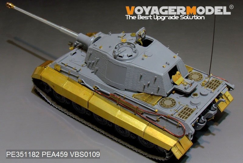 Voyager Model PE351182 WWII German King Tiger (Hensehel Turret)（For DRAGON/ZVEZDA kit） 1/35 – imagen 10