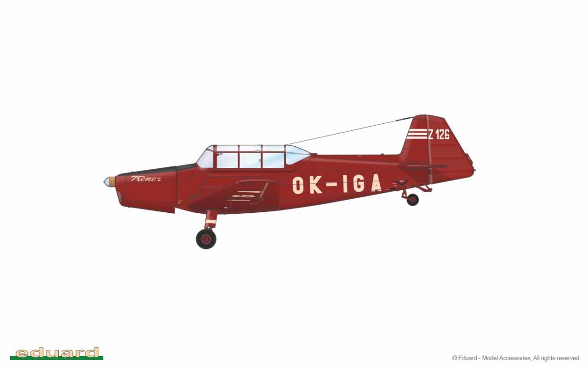 Eduard 82181 Z-126 Trener 1/48 – imagen 6