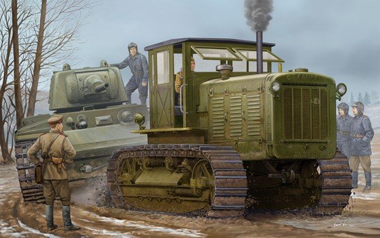Trumpeter 05539 Tracteur russe ChTZ S-65 avec cabine (1/35)