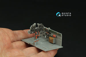 Quinta Studio QD32198 P-47D Thunderbolt Bubbletop Late 3D-Printed coloured Interior on decal paper (Hasegawa) 1/32 – imagen 5