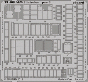 Eduard 73468 Sea King AEW.2 interior S. A. 1/72 CYBER HOBBY – immagine 2