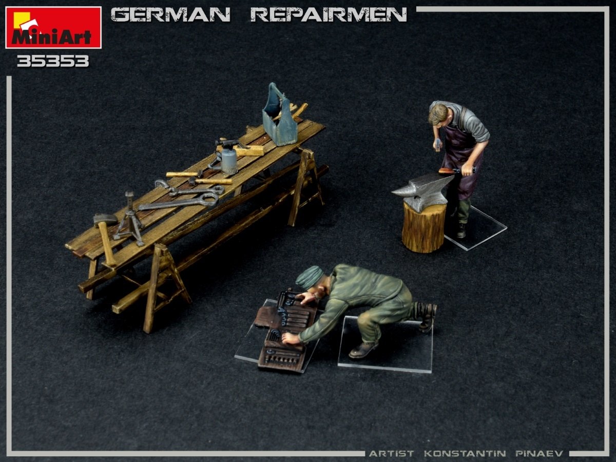 Miniart 35353 GERMAN REPAIRMEN 1/35 – imagen 5