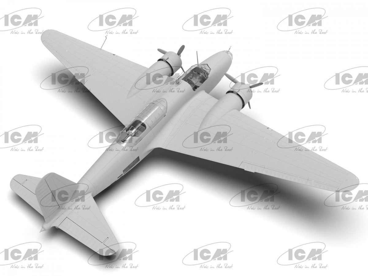 ICM 48195 Ki-21-Ib &amp;quot;Sally&amp;quot;, Japanese Heavy Bomber 1/48 – immagine 3